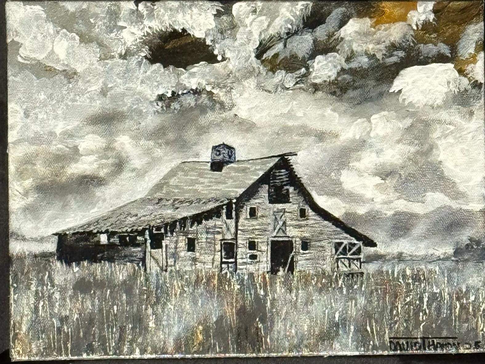 Between Storms and Stillness — artwork by David Thomas Hardy