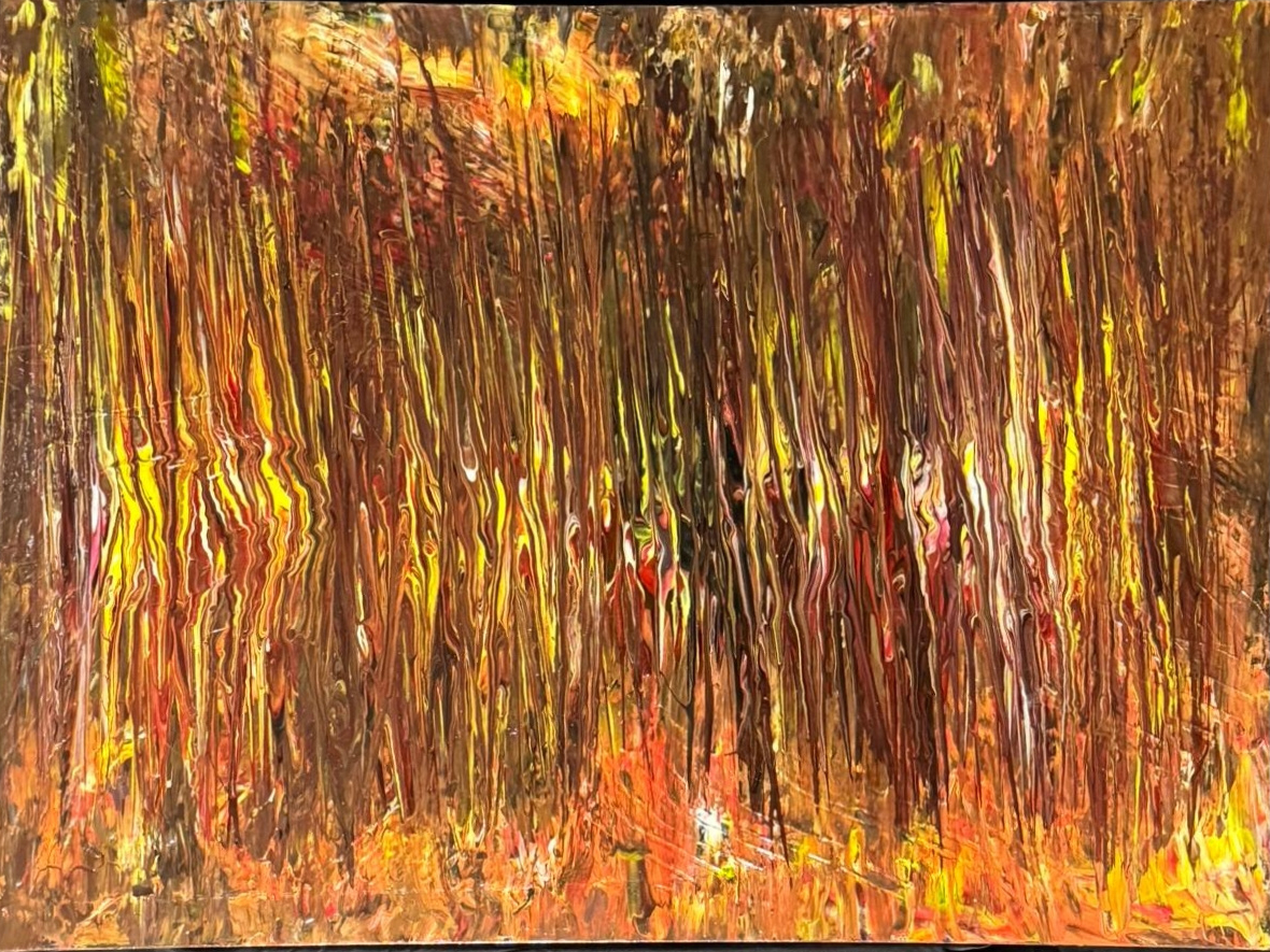 Cathedral Fire — artwork by David Thomas Hardy