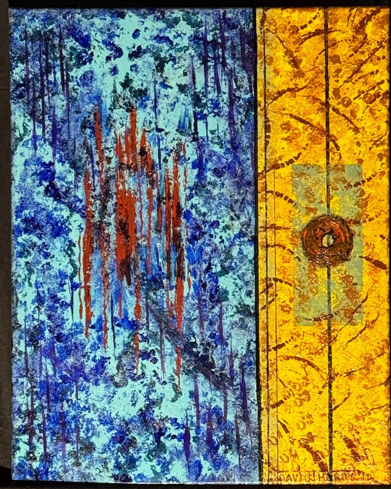 Hidden Gate — artwork by David Thomas Hardy