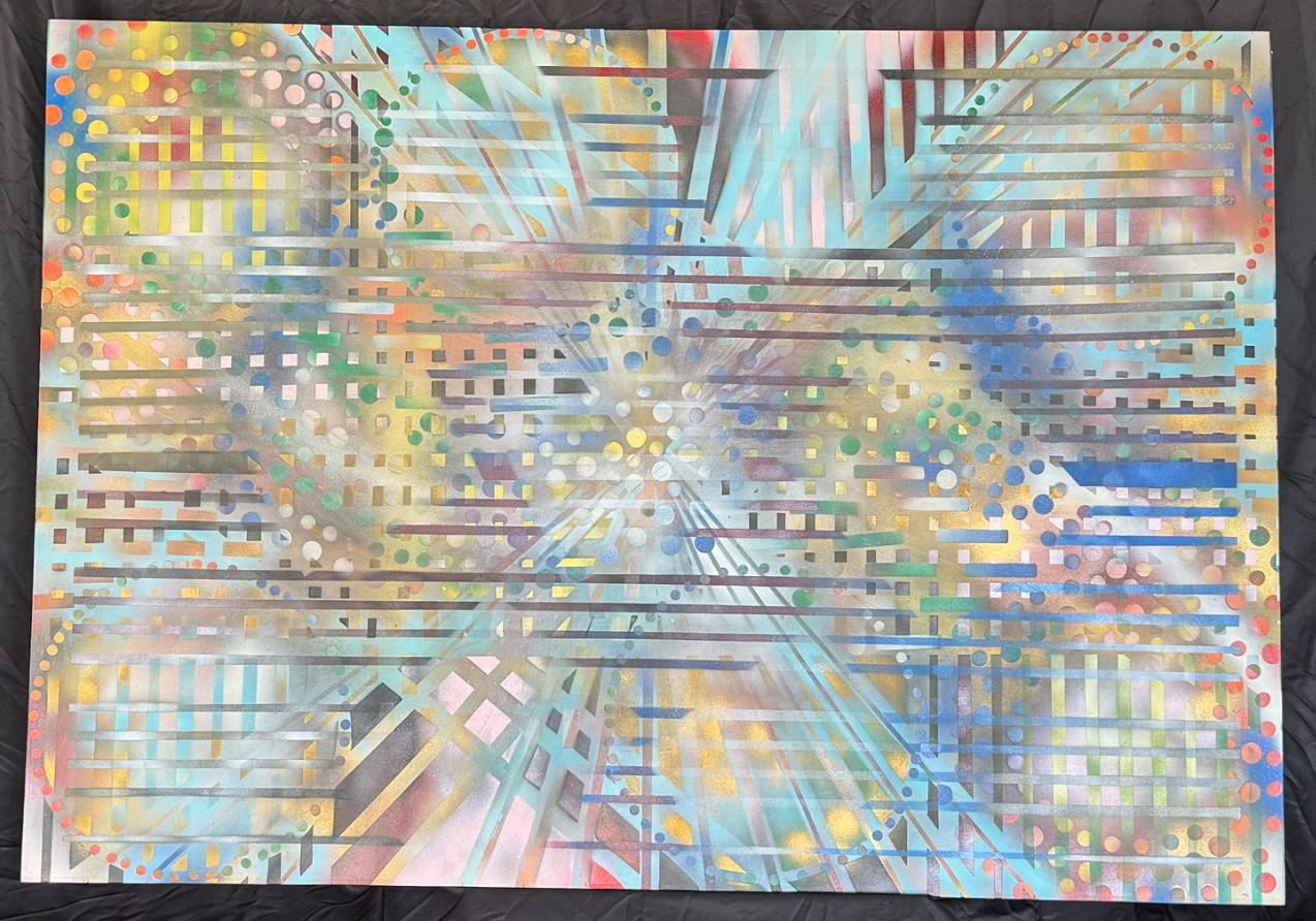 Infrastructure of Light — artwork by David Thomas Hardy