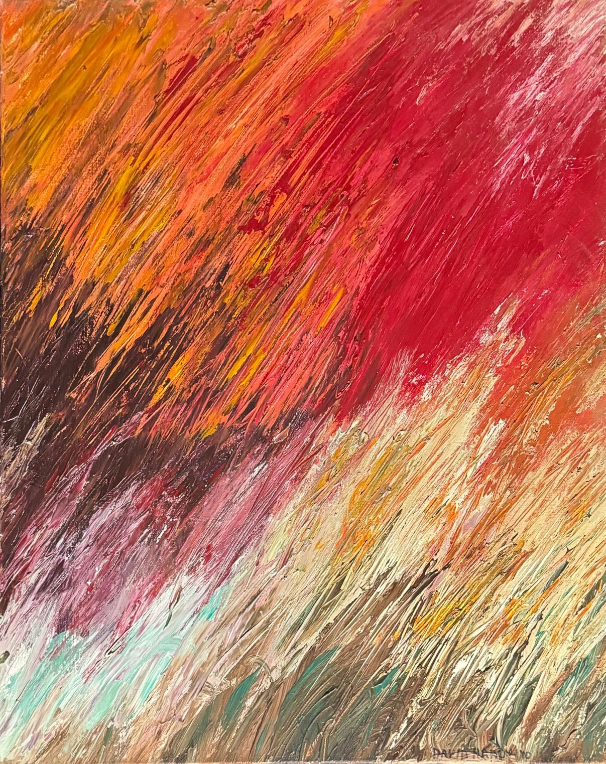 Red Winds Rising — artwork by David Thomas Hardy