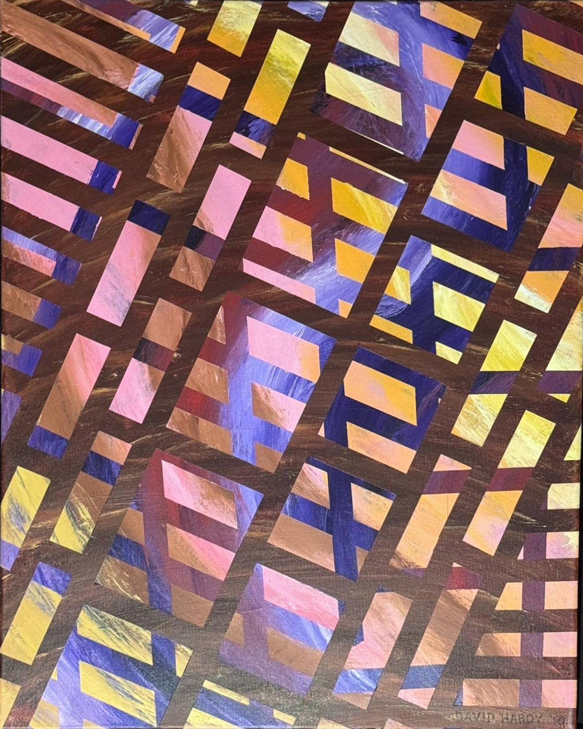 Stained Glass — artwork by David Thomas Hardy