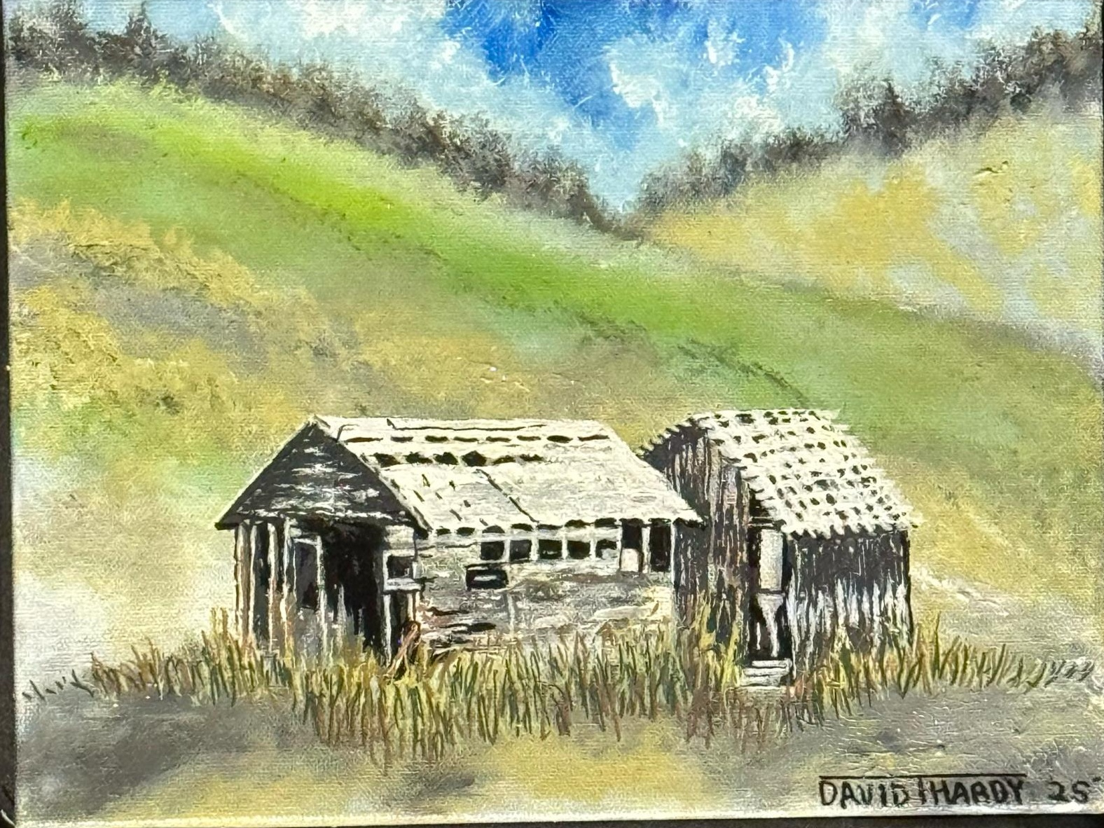 What the Hills Keep after Us — artwork by David Thomas Hardy